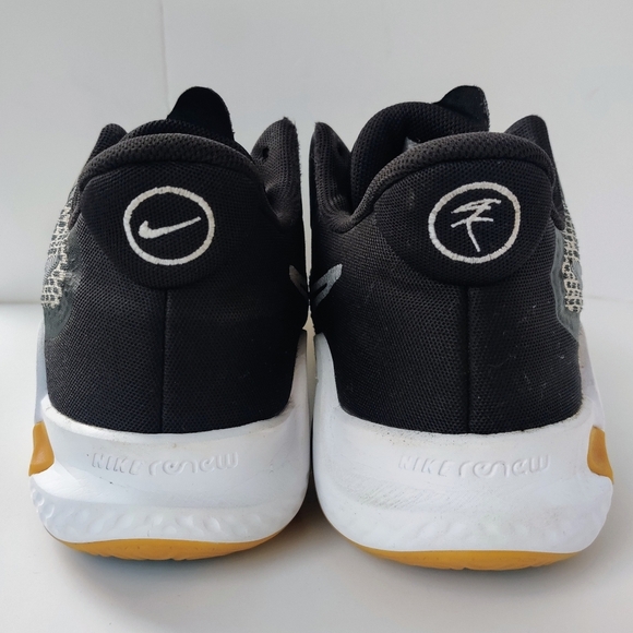 NIKE KD Trey 5 IX Sneakers 12 Black Grey Check CW3400-006 Mens - Picture 4 of 11